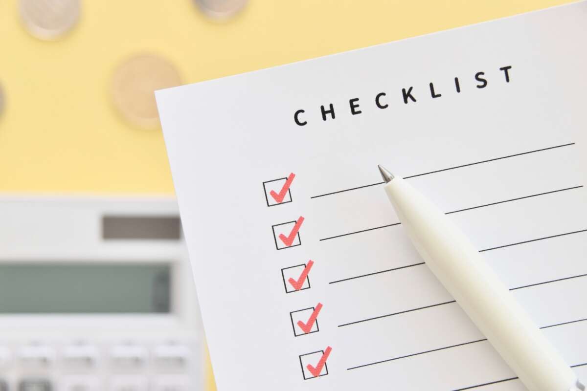 チェックリスト
